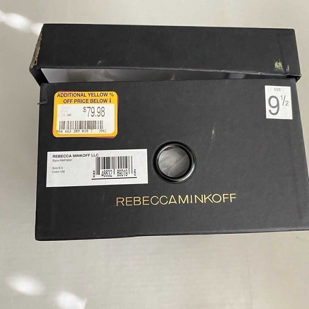 EUC Rebecca Minkoff Leather sneakers. Size 9.5 Original Box - Picture 8 of 16